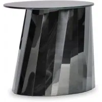 classicon table d'appoint pli - noir onyx brillant - 48 cm