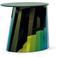 classicon table d'appoint pli - vert topaze brillant - 48 cm