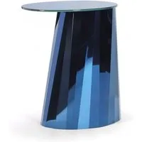 classicon table d'appoint pli - bleu saphir brillant - 65 cm