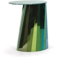 classicon table d'appoint pli - vert topaze brillant - 65 cm