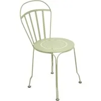 fermob chaise louvre - 65 vert tilleul