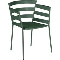 fermob fauteuil rythmic  - 02 vert cèdre