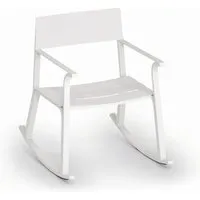 weishäupl fauteuil à bascule flow  - blanc