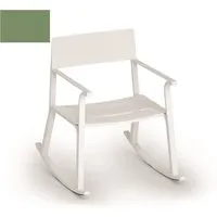 weishäupl fauteuil à bascule flow  - vert roseau