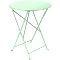 fermob table haute bistro - 83 vert opaline