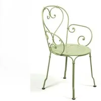 fermob fauteuil 1900  - 65 vert tilleul