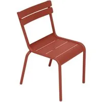 fermob chaise enfant luxembourg - 20 ocre rouge
