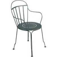 fermob fauteuil louvre  - 02 vert cèdre