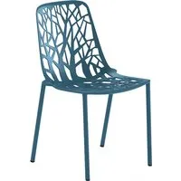 fast chaise de jardin forest - bleu canard