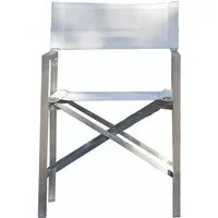 jan kurtz fauteuil metteur en scène lux - gris/blanc