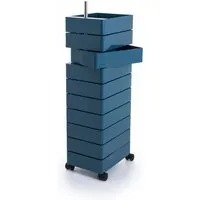 magis meuble de rangement 360° - bleu - l