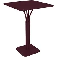 fermob table haute luxembourg - b9 cerise noire