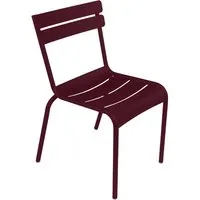 fermob chaise luxembourg - b9 cerise noire