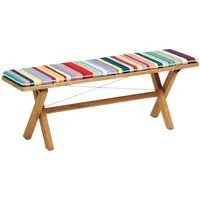 weishäupl coussin d'assise cross - dolan multicolore - 140 x 80 cm