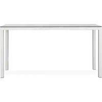 todus table de bar leuven - blanc 310 - gris - 60 x 120 cm