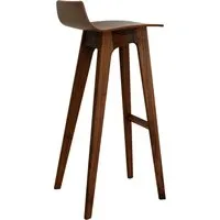 zeitraum chaise de bar morph - américain. noyer - hauteur 65 cm