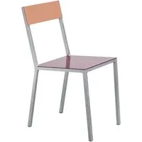 valerie_objects chaise alu - bordeaux, rose