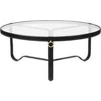 gubi table basse adnet - noir - 100 cm