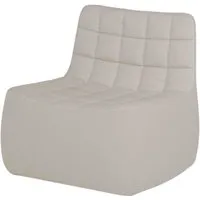 northern fauteuil yam lounge - brusvik 02 warm light grey