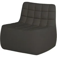 northern fauteuil yam lounge - brusvik 08 dark grey