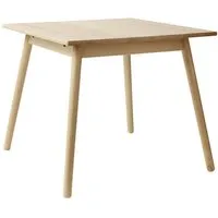 fdb møbler table de salle à manger c35 - 82 cm - chêne naturel