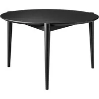 fdb møbler table basse d102 søs - noir - ø70 cm