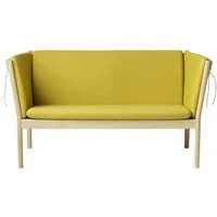 fdb møbler j148 canapé - 2 places - jaune ocre - naturel