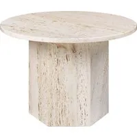gubi table basse epic - ø60 cm - neutral white