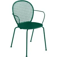 fermob fauteuil lorette - 02 vert cèdre
