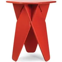 caussa wedge table - rouge