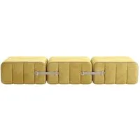 ambivalenz canapé curt configuration 3 - barcelona jaune mais