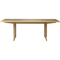 fdb møbler table c64 shaker - bois massif - 220 cm