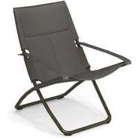 emu fauteuil snooze cozy - bronze brillant / gris foncé