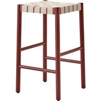 &tradition chaise de bar betty tk8 - marron / nature - 39 x 66 cm