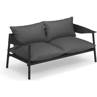 emu sofa terramare  - noir/noir - gris foncé - 2 places