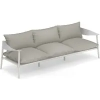 emu sofa terramare  - blanc/blanc - écru - 3 places
