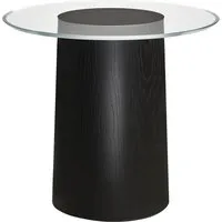 fritz hansen table d'appoint stub - teinté frêne noir
