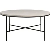 fritz hansen table d'appoint planner coffee table ronde - blanc crème