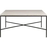 fritz hansen table d'appoint planner coffee table carrée grande - blanc crème - carré, 100 x 100 cm