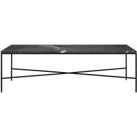 fritz hansen table d'appoint planner coffee table rectangulaire - charcoal - 130 x 70 cm