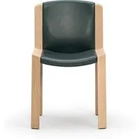 karakter chaise chair 300 - chêne savonné/dunes leather racing green