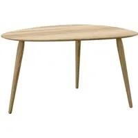 bruunmunch table d'appoint playtrioval - chêne huilé - h 38 cm