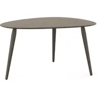 bruunmunch table d'appoint playtrioval - chêne fumé - h 38 cm