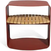 mindo table d'appoint 109 - terracotta red