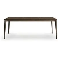 northern table rectangulaire expand - chêne fumé - 200 x 90 cm