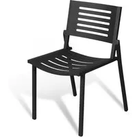 mindo chaise 112 - gris foncé
