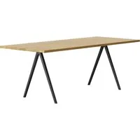horgenglarus table de salle à manger podia t-1806 - hêtre gris hg 350 - 180 x 90 x 74 cm