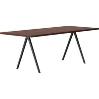 horgenglarus table de salle à manger podia t-1806 - hêtre marron hg 120 - 180 x 90 x 74 cm