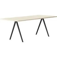 horgenglarus table de salle à manger podia t-1806 - hêtre blanchi hg 172 - 180 x 90 x 74 cm