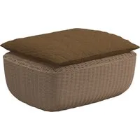 gloster repose-pied omada ottoman - wave russet